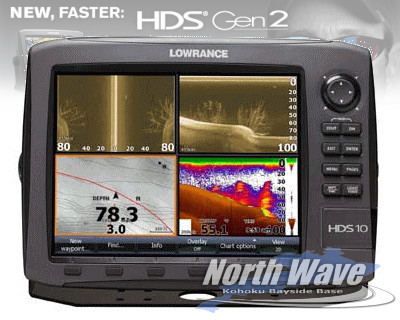 North Wave －LOWRANCE GPS魚探－